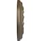 Ekena Millwork Olivia Ceiling Medallion (Fits Canopies up to 2 1/8"), Hand-Painted Warm Silver, 7 7/8"OD x 1 1/8"P CM07OLWSS - alternate 5